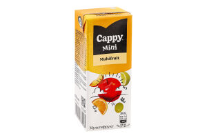 Нектар пастеризований Мультифрукт Mini Cappy т/п 200мл