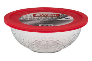 Pyrex Glass Mixing Bowl With Lid