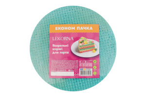 Коржі вафельні для торта Веселка Lekorna м/у 140г