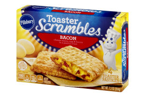 Pillsbury Toaster Scrambles Bacon - 4 CT