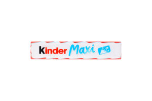 Шоколад молочный с молочной начинкой Maxi Kinder м/у 21г