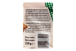 Хлібці хрусткі житні Dan Cake м/у 250г