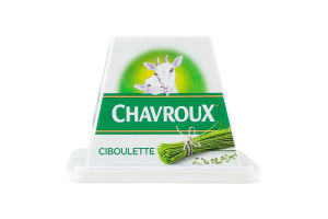 Сыр свежий козий с луком Chavroux п/у 150г