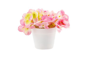 Гортензія штучна у горщику 11*11см в асортименті