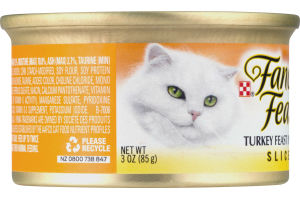 Fancy Feast Gourmet Cat Food Turkey Feast In Gravy Sliced