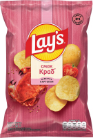 Чипси картопляні Краб Lay's м/у 120г