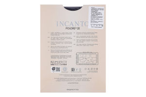 Колготки жіночі Incanto Poudre 20 nero р.3