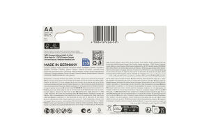 Элемент питания щелочный AA 1.5V LR6 Energy Varta 8шт