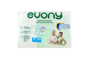Підг. д/дорослих Evony 30 шт. 2 Medium