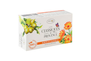 Мило косметичне Каріте і календула Les Classiques de Provence Marigold natural 90г