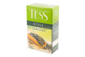 Чай зеленый байховый листовой Style Tess к/у 90г