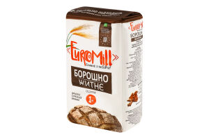 Борошно житнє обдирне EuroMill м/у 1кг