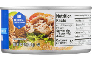 SE Grocers Solid White Tuna In Water