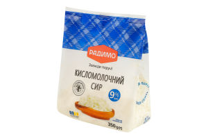 Сир кисломолочний 9% РадиМо м/у 350г