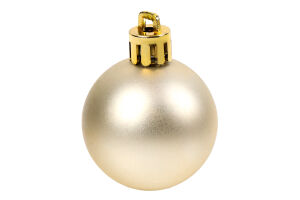 Прикраса ялинкова Куля пластикова 4см асорт 952064