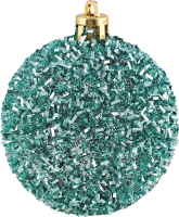 Прикраса ялинкова Куля Їжак 60мм 31229