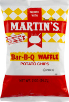 Martin's Bar-B-Q Waffle Potato Chips