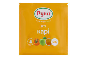 Соус пастеризований Карі Руна м/у 50г