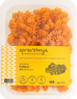Паста яичная классическая свежая Fusilli Spravzhnya лоток 250г