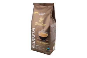 Кофе натуральный жареный в зернах Caffe Crema Barista Tchibo м/у 1кг