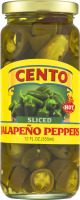 Cento Hot Jalapeno Peppers Sliced