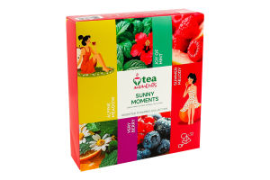 Чай ассорти в пирамидках Sunny moments Tea Moments к/у 32х1.7г