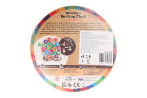 Іграшка Годинник-сортер дерево Kids Hits