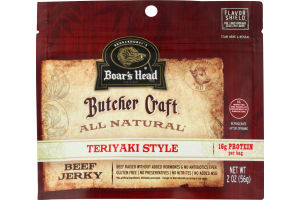 Boar's Head Butcher Craft Beef Jerky Teriyaki Style