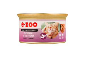 Корм для котів E-Zoo з тунцем