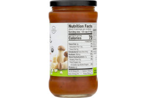 Nature's Promise Organic Italian Sauce Creamy Parmesan Cheese & Porcini Mushroom