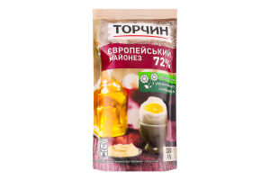 Майонез 72% Европейский Торчин д/п 150г