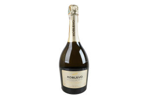 Вино ігристе 0.75л 10-13.5% біле напівсолодке Koblevo пл