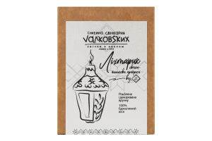 Свеча из пчелиного воска 90г Фонарик Сімейна свічкарня Vал'ковs'ких 1шт