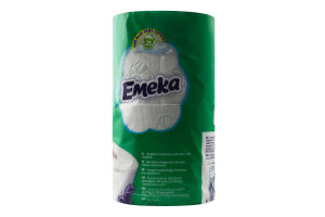Папір туалетний з екстрактом алое вера 3-х шаровий Гірська свіжість Emeka 8шт