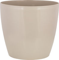 Горщик д/квітів Матільда какао круглий 24*22см Алеана