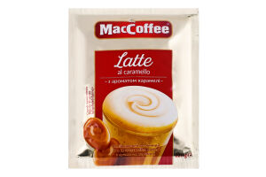 Напиток кофейный растворимый с ароматом карамели 3в1 Latte MacCoffee м/у 22г