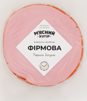 Ковбаса варена із додаванням м'яса птиці Фірмова М'ясний хутір 1ґ кг