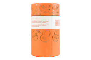 Чай чорний байховий ароматизований з додаванням квітково-фруктової сировини Опівнічний персик Tea Moments тубус 70г