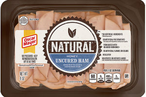 Oscar Mayer Natural Honey Uncured Ham