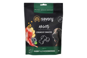 Лакомства для собак Rabbit&Chokeberries Adult Mobility Savory д/п 200г