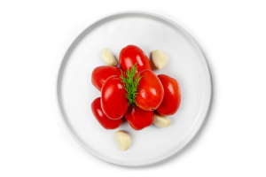 Помидоры маринованные с чесноком