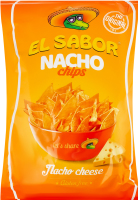 Чипси кукурудзяні зі смаком сиру Nacho El Sabor м/у 100г
