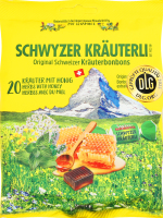 Льодяники Schwyzer Krauterli з травами та медом
