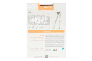 Колготки женские Conte elegant Slimfit 40den 5 bronz