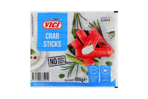 Палички крабові заморожені Vici в/у 500г