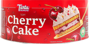 Торт бисквитный Cherry cake Tarta к/у 450г
