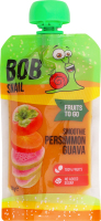 Пюре фруктове пастеризоване Хурма-гуава Смузі Bob Snail д/п 120г
