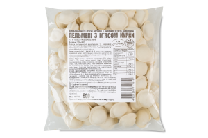 Пельмені "З м'ясом курки" 6*800г тм Домашня Робота
