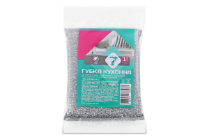 Губка кухонна 7 для тефлону