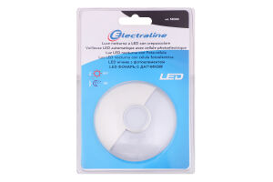 Ночник Electraline LED датч/крыш изм напр свет бел